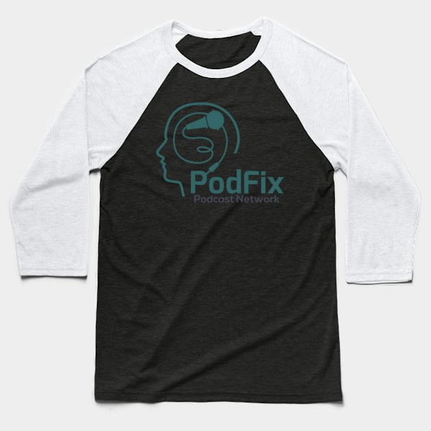 Podfix Baseball T-Shirt by Garkbit's